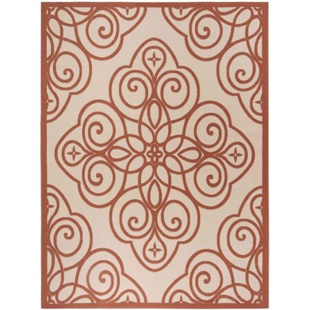 Safavieh 8 X 11 Ft. - 2 In. Martha Stewart Power Loomed Rug, Large Rectangle - Cayenne MSR4244-231-8